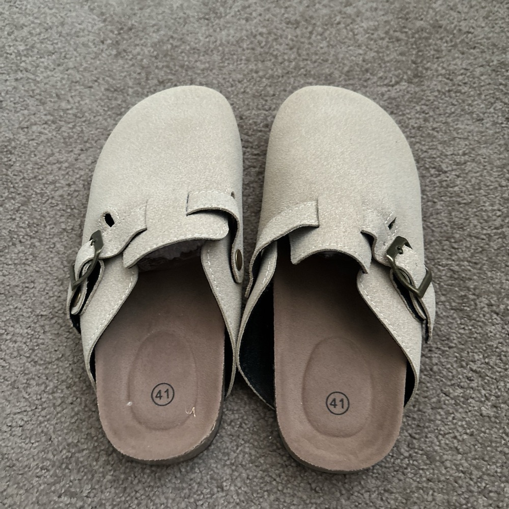 Suede Clogs - image 2